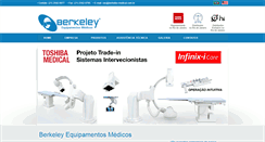 Desktop Screenshot of berkeley-medical.com.br